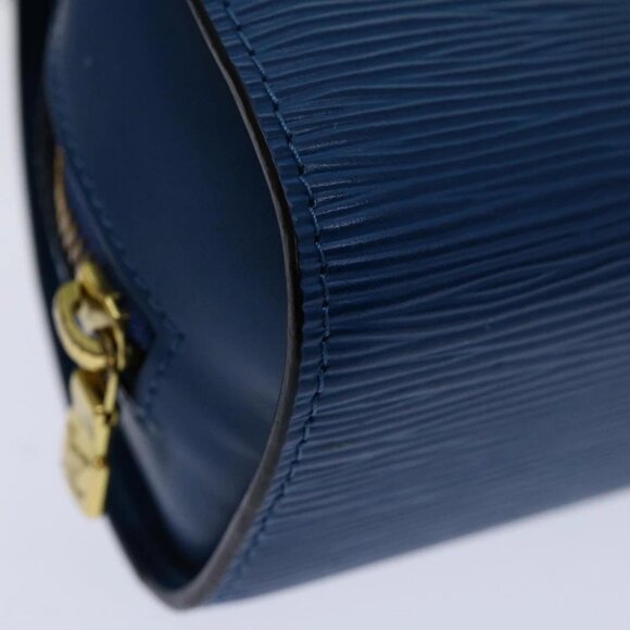 LOUIS VUITTON Epi Dauphine GM Pouch Blue M48435 LV Auth 69549 - Picture 15 of 16